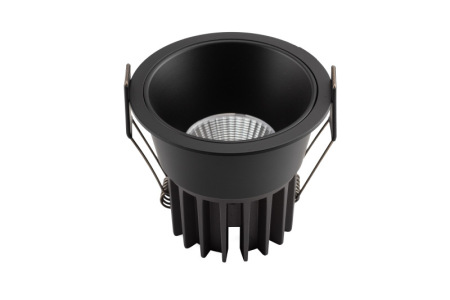 Точечный встраиваемый светильник Denkirs DK4400-BK