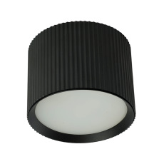 Светильник потолочный Feron HL458 Barrel ARIA 12W, 230V, GX53, черный