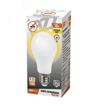 Лампа светодиодная PLED-A60 BUGLIGHT 10w Yellow E27