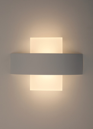 Декоративная подсветка светодиодная ЭРА  WL7 WH+WH 6Вт IP54 белый
