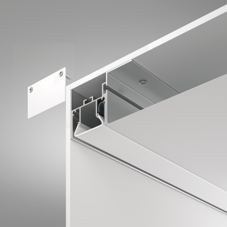 Алюминиевый профиль для натяжного потолка 52x35, ALM012S-2M