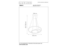 Подвесной светодиодный светильник Lucide Triniti 46402/99/31