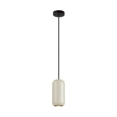 5060/1G PENDANT ODL24 449 цвет слонов.кости/черный/металл Подвес GU10 LED 4W COCOON