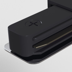 Коннектор прямой Unity черный, TRA001C-11B