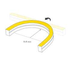 Лента герметичная SPI MOONLIGHT-SIDE-B84-12x17mm 24V RGB-PX7 (18 W/m, IP67, 5m, wire x2) (Arlight, Вывод прямой, 2 года)