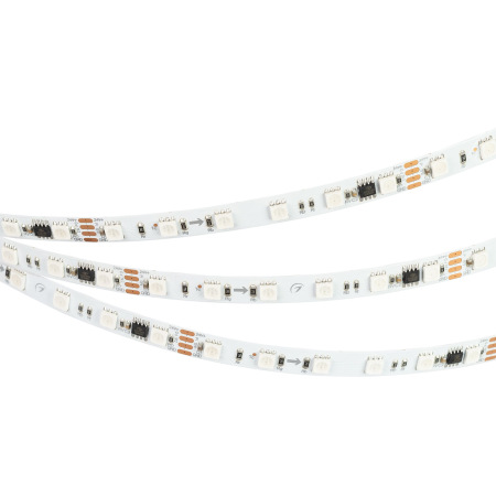 Лента DMX-B60-10mm 24V RGB-PX6 (15 W/m, IP20, 5060, 5m) (Arlight, -)