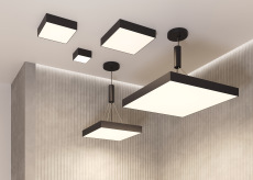 Потолочный светильник Zon 4000K 12W 120°, C032CL-12W4K-SQ-B