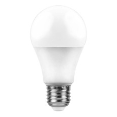 Лампа светодиодная, (10W) 230V E27 6400K A60, LB-92