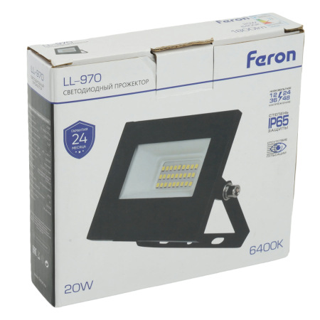 фото Светодиодный прожектор Feron LL-970 IP65 20W 6400K