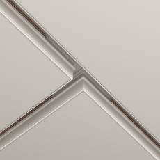 Коннектор Т-образный Exility встраиваемый под ГКЛ 12,5мм, белый, TRA034CT-42.12W