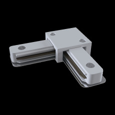 Коннектор L-образный Unity белый, TRA001CL-11W