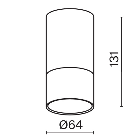 Потолочный светильник Pauline C007CW-01B