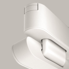 Адаптер к трековому светильнику Radity 115mm белый, TRA084FC-11SW