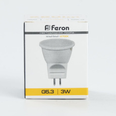 Лампа светодиодная Feron LB-271 MR11 G5.3 3W 2700K