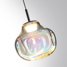 5097/4LB PENDANT ODL25 421 черный/бензиновый/металл/стекло Подвес LED 4W 4000K 388Лм VASO