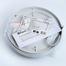 Светильник светодиодный пылевлагозащищённый с ИК-датчиком Feron AL3016 в пластиковом корпусе 12W 4000K IP65 белый