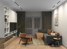 Трековый светильник Denkirs DK8004-BK