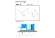 Спот Lucide Sirene Led 17948/10/31