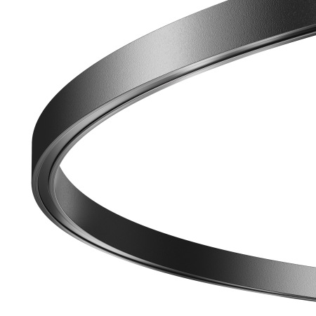 Шинопровод круглый 650мм Flarity черный, TRX154-R-D650-B