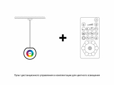 Светильник подвесной Шар SPHERE_P (E14) 25 IP65 RGBW (set)