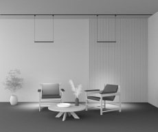 Трековый светильник Points Elasity 3000К 26Вт 36°, TR169-1-26W3K-M-B