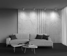 Трековый светильник Onda Unity 4000K 18Вт 120°, TR007-1-18W3K-W4K