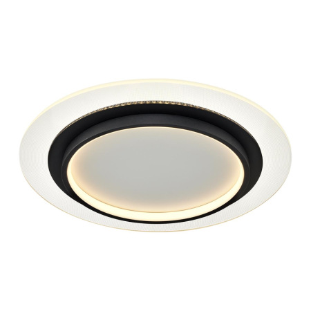 7732/80L MITRA LED SN Светильник металл/акрил/белый/прозрачный/черный LED 80Вт 3000-6000К D480 IP20 пульт ДУ SUNNY