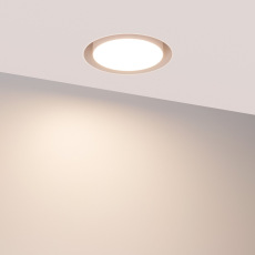 Светильник SP-ARCLOOP-TRIMLESS-D180-20W Day4000-Warm3000 (WH, 120 deg, 230V) (Arlight, Алюминий)