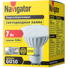 Светодиодная лампа NLL-PAR16-7-230-4K-GU10