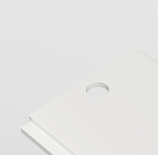 Крепление для троса 1шт Gravity белый, TRA004HP-21W