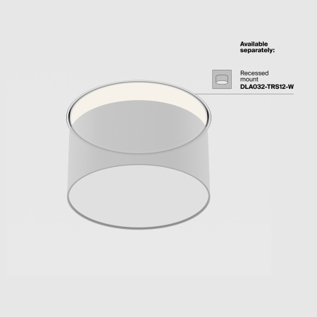 Потолочный светильник Zon 4000K 12W 120°, C032CL-12W4K-RD-B