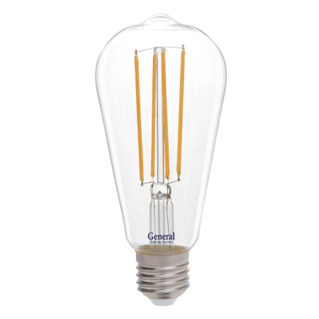 Светодиодная лампа GLDEN-ST64S-10-230-E27-4500