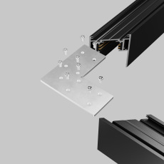 Соединитель угловой для накладного шинопровода Gravity, TRA010CL-21