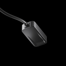 Ввод питания(0,5м) Radity для встраиваемого монтажа черный TRA084B-12B-50