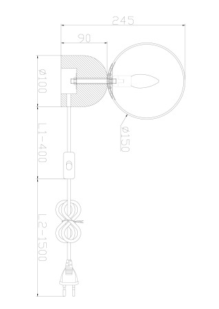 Настольный светильник Freya FR5288TL-01B1