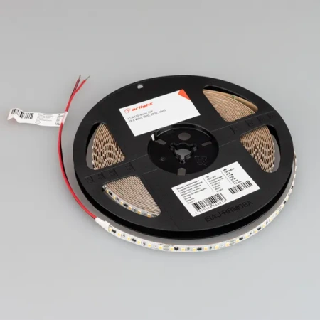 Лента IC-A120-8mm 24V Warm2700 (9.6 W/m, IP20, 2835, 10m) (Arlight, стабилизированная)