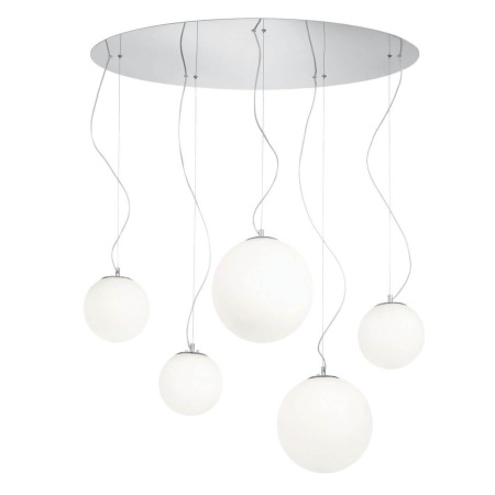 Подвесная люстра Ideal Lux Mapa Sp5 Bianco 043562