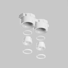 Встраиваемый светильник Intro GU10 9Вт IP20, DL111-GU10-W