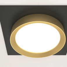 Встраиваемый светильник Hoop GX53 1x15Вт DL086-GX53-SQ-BG