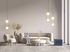 Подвесной светильник Ring G9х2 25Вт, MOD013PL-02BS1