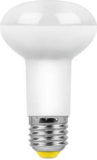 Лампа светодиодная, (11W) 230V E27 2700K R63, LB-463