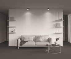 Потолочный светильник Pauline GX53 1x15W IP44, C087CL-GX53-B