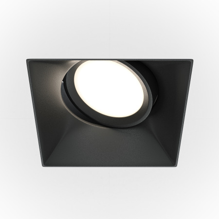 Встраиваемый светильник Dot GU10 1x50Вт DL042-01-SQ-B