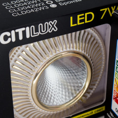 Citilux Дзета CLD042W2 LED Встраиваемый светильник с диммером