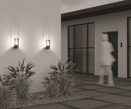 Настенный светильник (бра) Barrel E27x1 15Вт IP54, O453WL-01GF