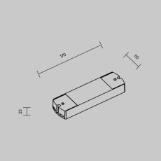 Контроллер SPI-RGB DC 5-24В, 711008