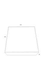 Потолочный светильник Zon 3000K 1x26Вт 120°, C067CL-L27W3K