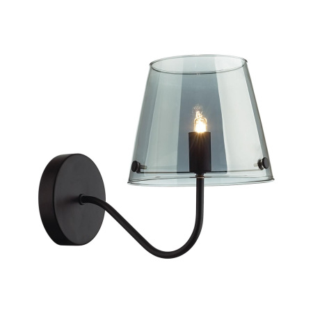 6570/1W MODERNI LN25 черный/дымчатый/металл/стекло Бра G9 1*20W 220V SMOKY