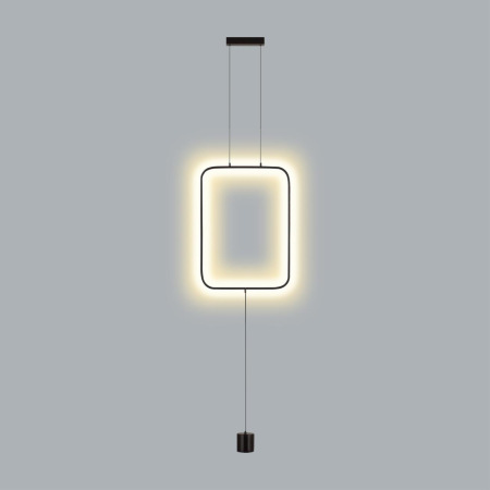 7022/27FLA HIGHTECH ODL25 247 Напольный светильник черный/металл/акрил IP20 LED 3000K 220V TEO