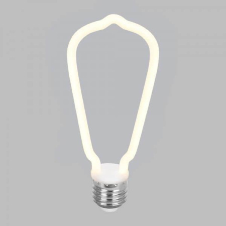 Лампа светодиодная филаментная Elektrostandard E27 4W 2700K прозрачная 4690389147043